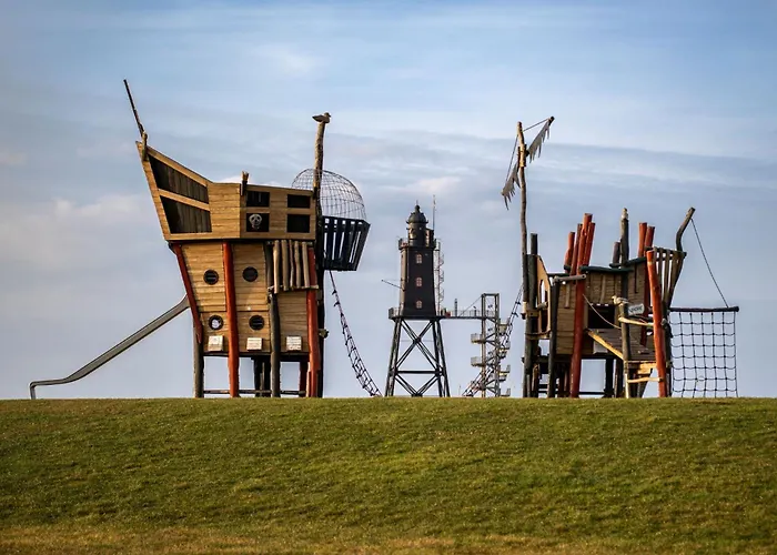 Achteck Am Deich, Graureiherweg 4a بيت للعطل